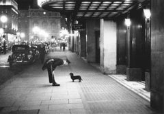 Il cane del commissario - Stampa monocromatica in bianco e nero, Getty Archive