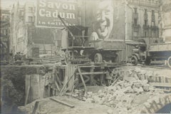 Konstruktion auf Regal Haussmann, Paris 1926 – Silber-Gelatine-B und W-Fotografie