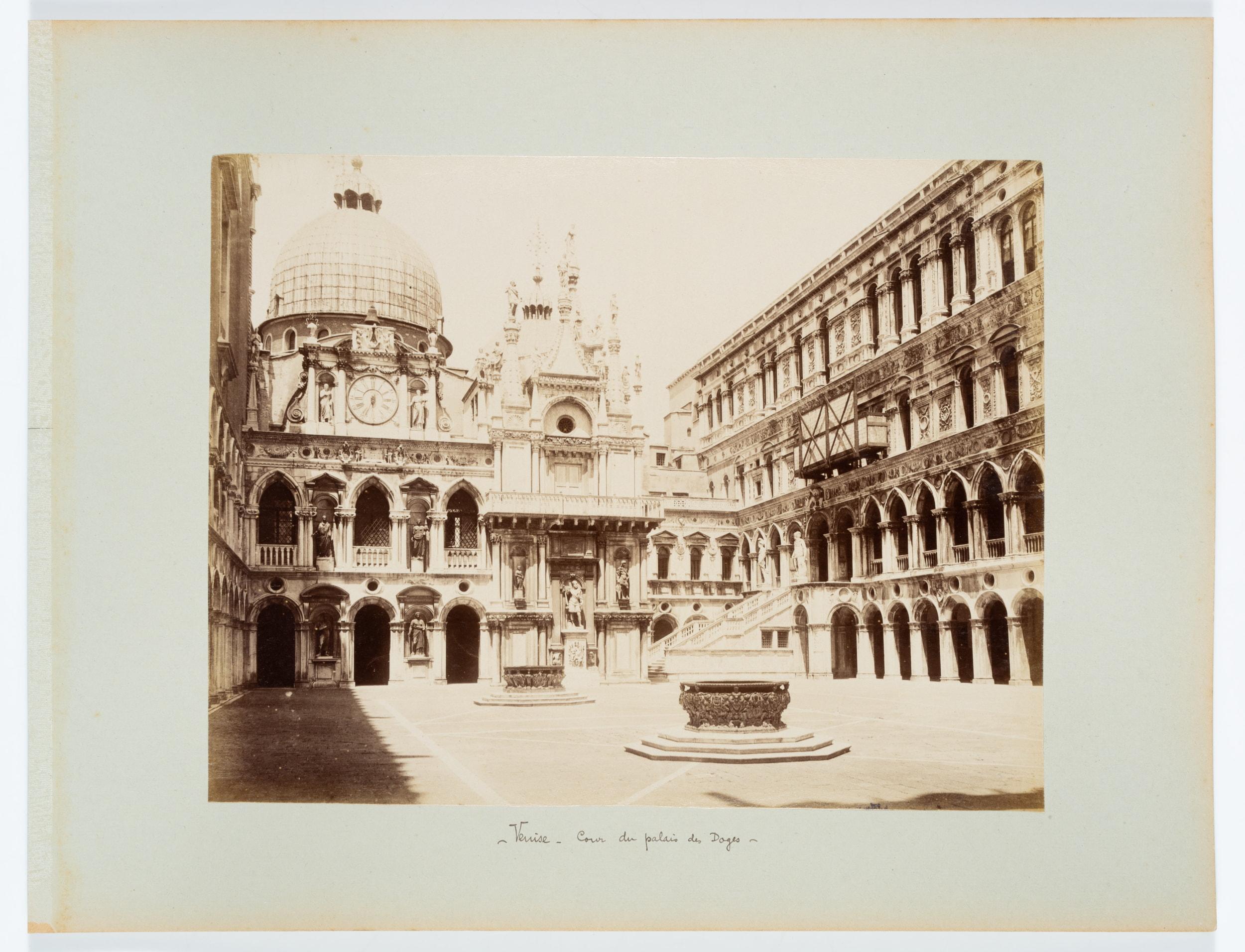 Courtyard of the Doge's Palace, Venice For Sale 1