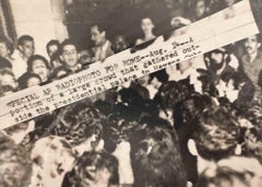 Cuba Protest – Historisches Foto aus Kuba  - 1960s