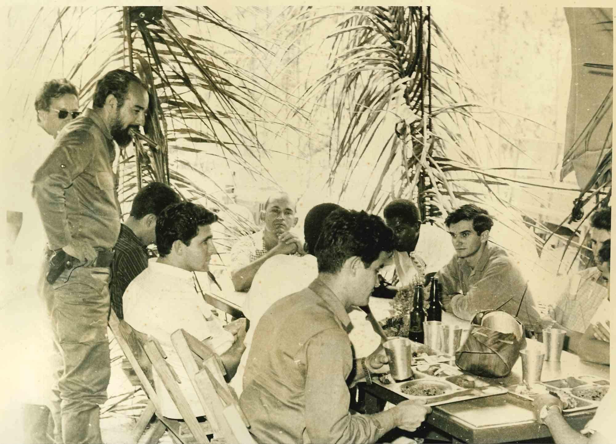 Unknown Figurative Photograph - Cuban Socialists - Historical Photo - 1960s