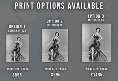 Cyd Charisse in Gown Fine Art Print