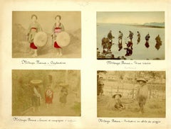  Daily Life auf den Seto-Inseln, Japan – Albumendruck 1870/1890