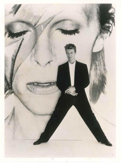 David Bowie - Original Vintage Photograph - 1980s