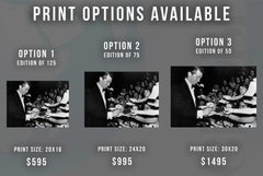 Dean Martin Signing Autographs Globe Photos Fine Art Print
