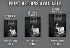 Debbie Reynolds Wide Eyed in Bed Fine Art Print