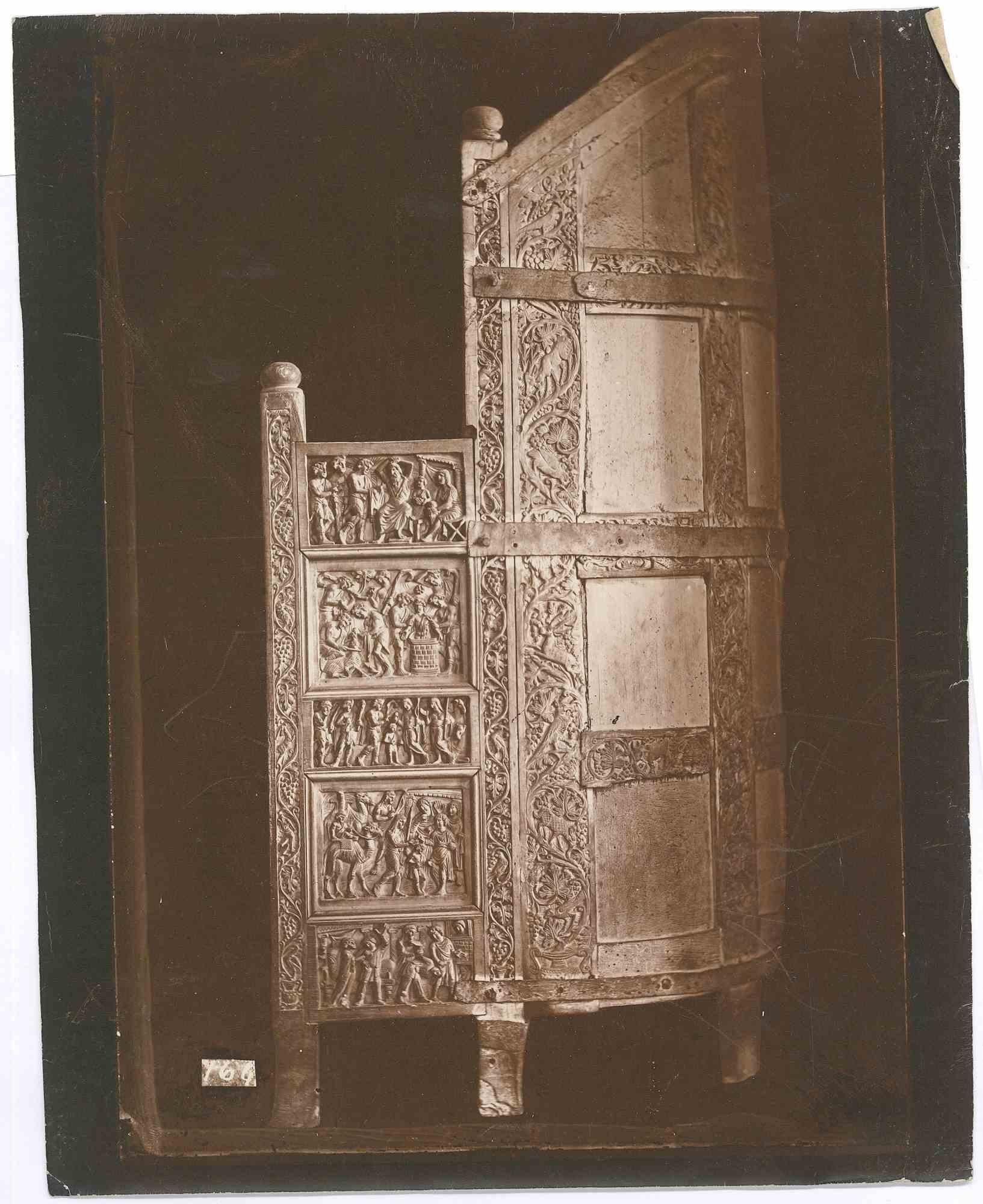Relieve decorativo - Foto de época - Principios del siglo XX
