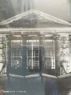 DER DEUSCHER VOLKE - Photograph on baryta paper, Nino La Rocca , Italy 1987