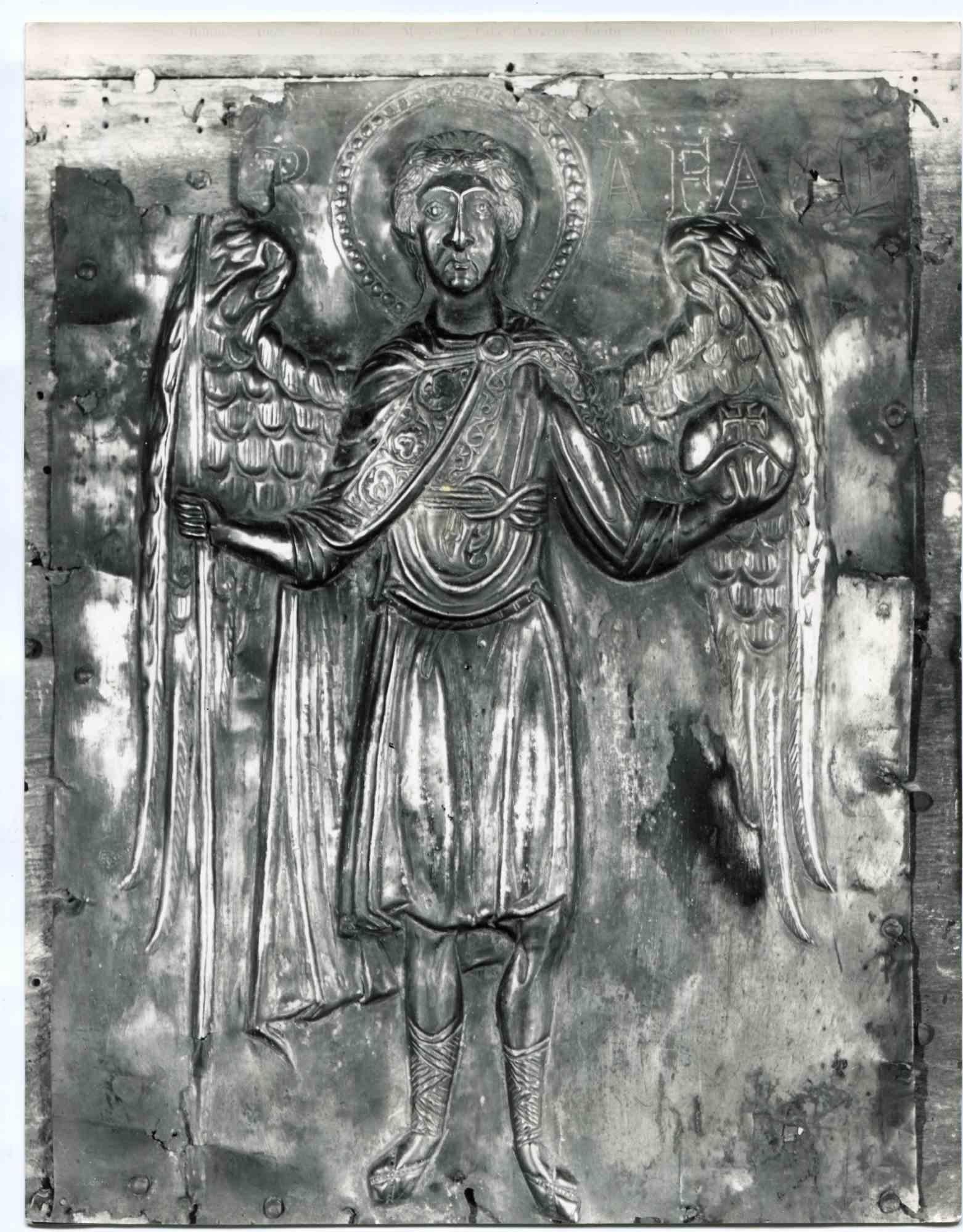 Detail of the Cathedral in Torcello - B/W photographic - Early 20th Cent