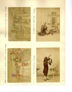 Devotional Portraits from Kyoto - Ancient Albumen Print 1870/1890