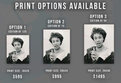 Diahann Carroll: Young Model Portrait Fine Art Print