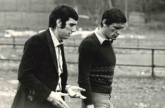 Dino Zoff y Gigi Riva - Foto de época - Años 70