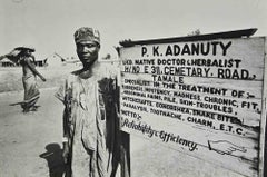 Doctor Adanuty, graduated from the... - Vintage Photograph - Mid 20th century