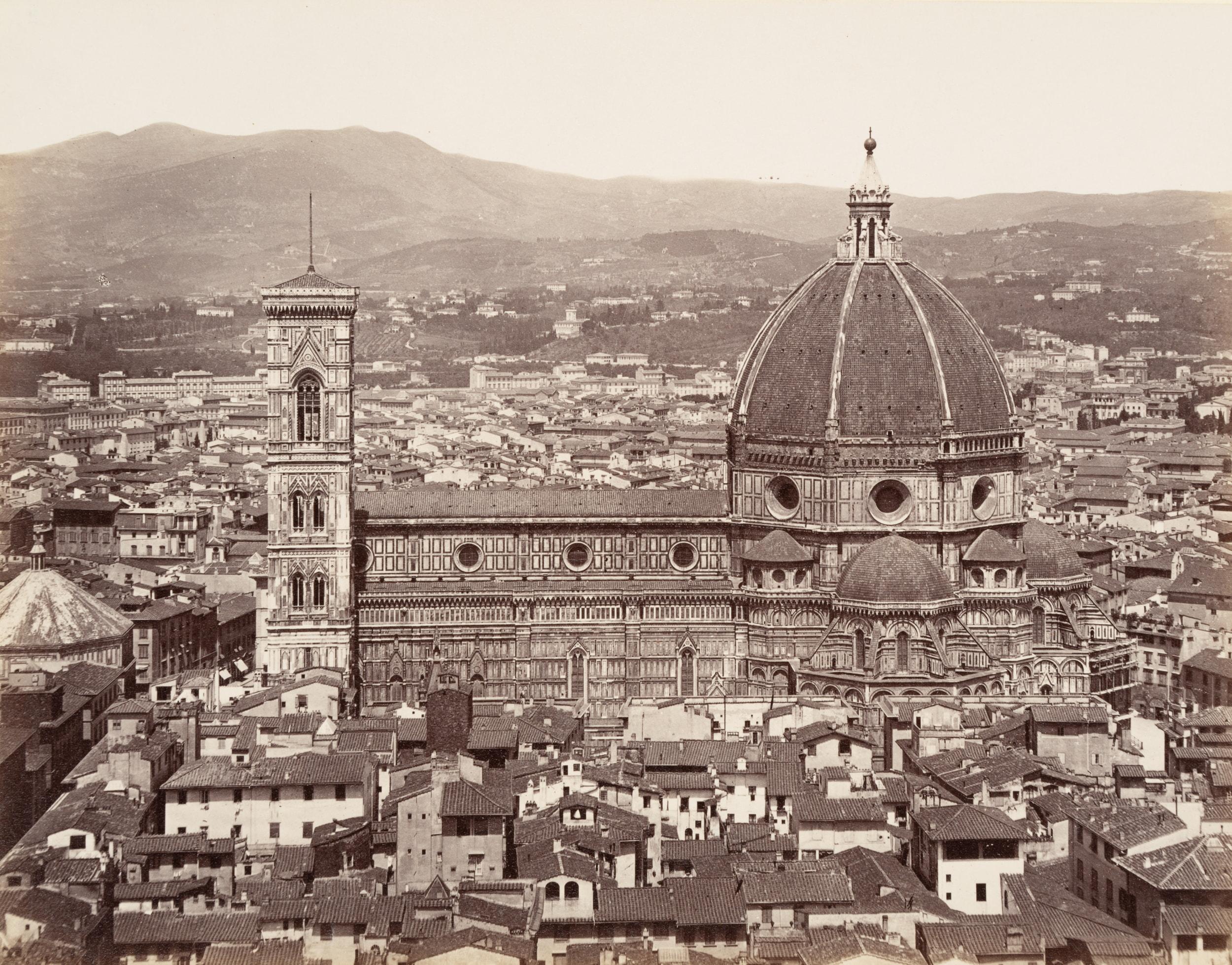 Fratelli Alinari Landscape Photograph - Dom, Duomo, Florenz