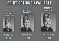 Doris Day Smiling Globe Photos Fine Art Print