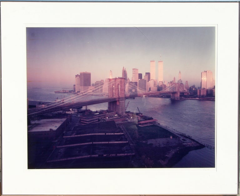 Unknown Landscape Photograph - Downtown New York City Skyline