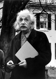 Dr. Albert Einstein Ikonisches Porträt