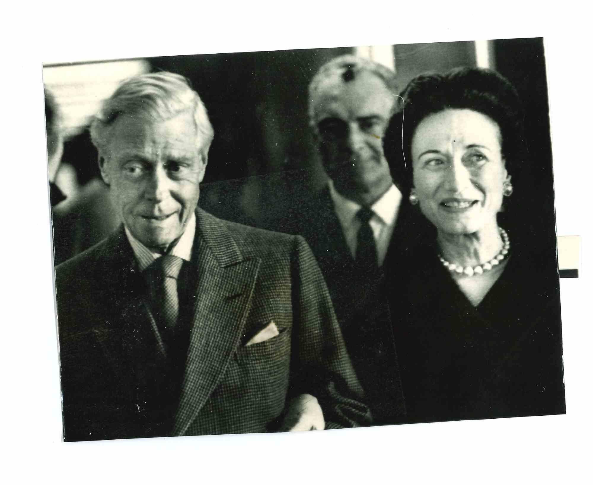 Figurative Photograph Unknown - Duke et Duchesse de Windsor - années 1960