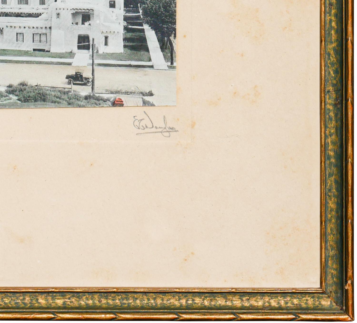 Fotografía arquitectónica histórica en color del Museo de Arte de Nuevo México en venta 1