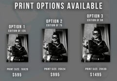 Eartha Kitt as Catwoman Globe Photos Fine Art Print