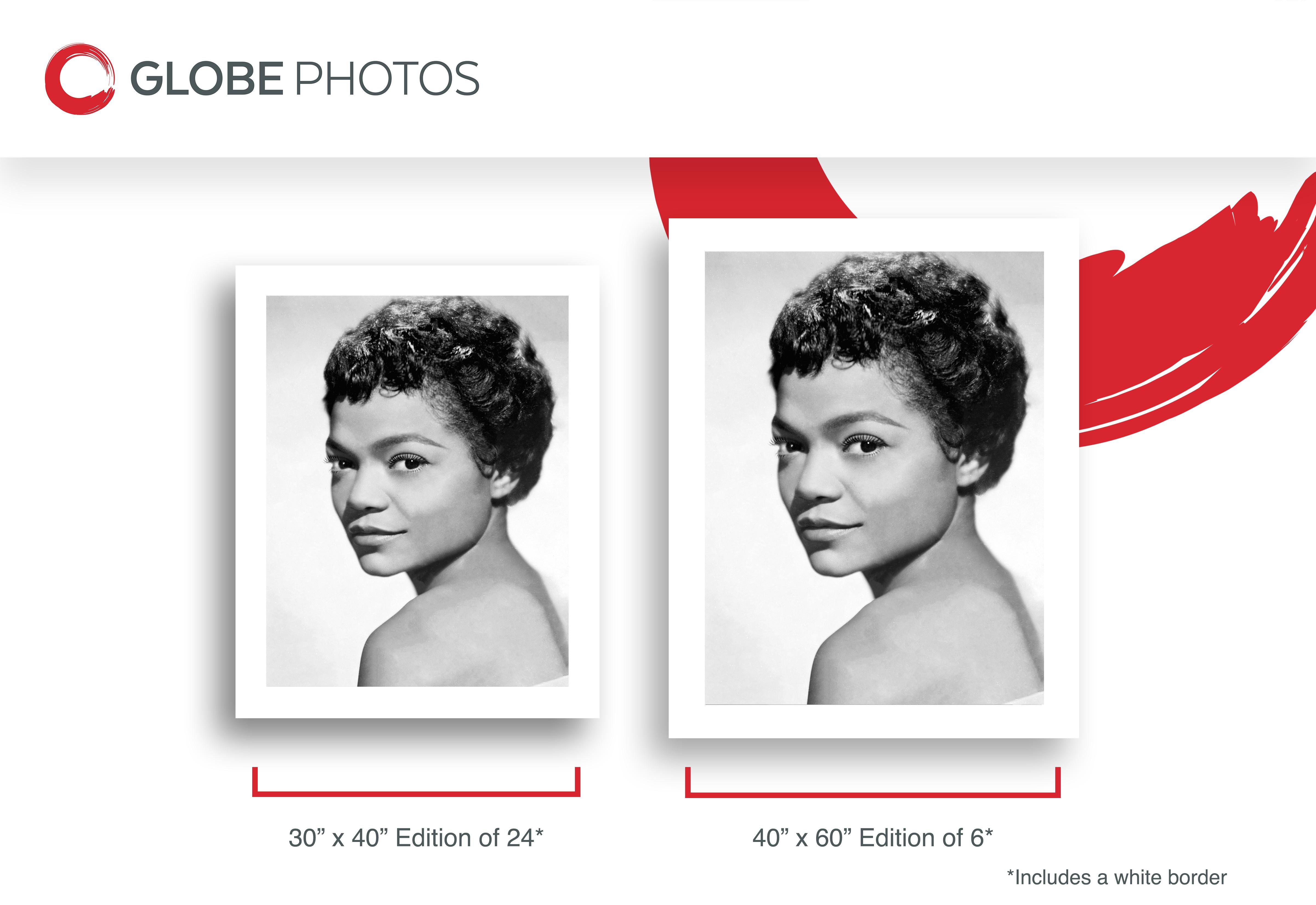 Eartha Kitt Sorriso stupefacente - Black and White Photograph Grigio di Unknown