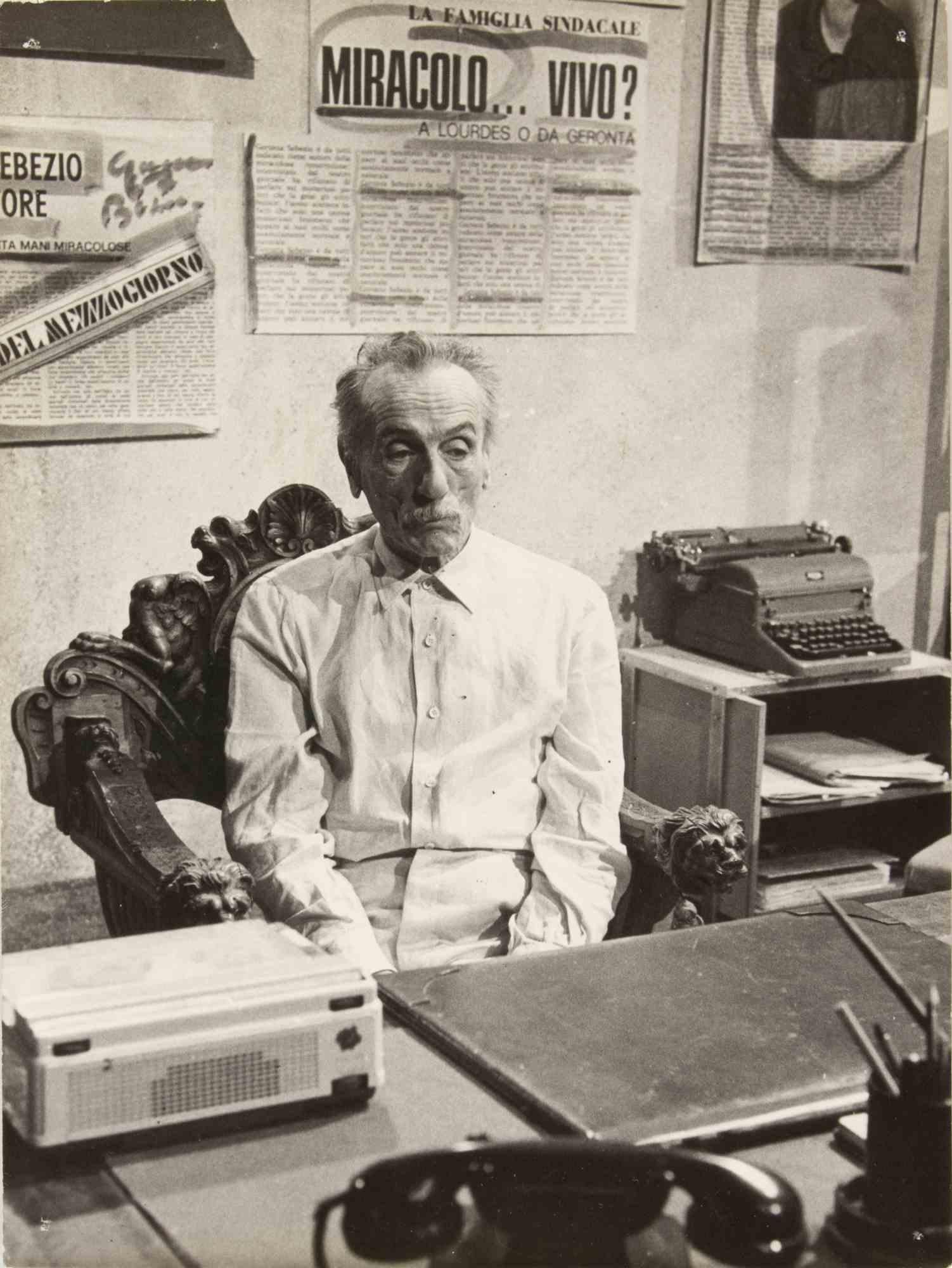 Eduardo De Filippo - Vintage Photograph - 1970s