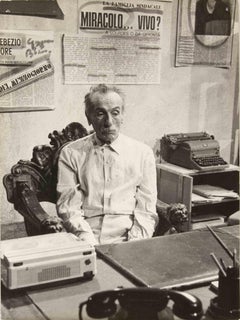Eduardo De Filippo - Vintage Photograph - 1970s