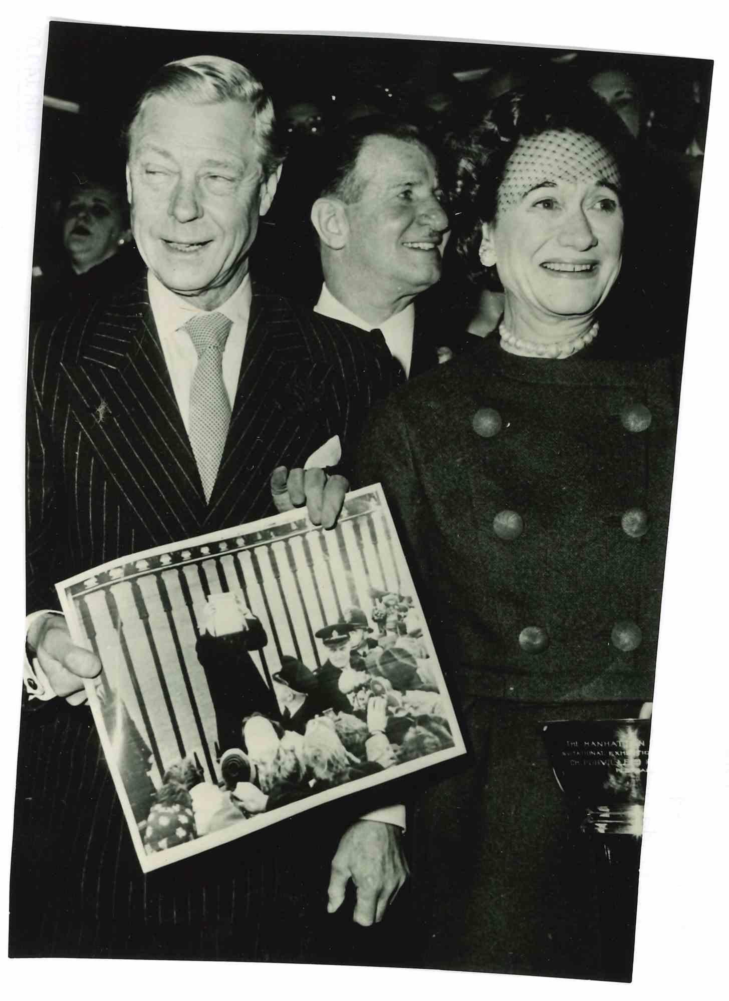 Unknown Figurative Photograph - Edward VIII and Wallis Simpson  - Photo - 1960s