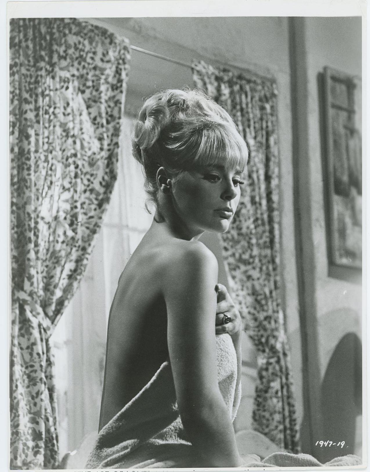Unknown Black and White Photograph - Elke Sommer Portrait 1965