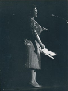 Ella Fitzgerald on stage, unknown Date