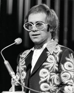 Elton John on Top of the Pops Vintage Original Photograph
