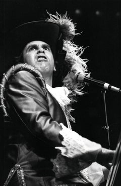Elton John Performing in Madison Square Garden Vintage Original Photograph
