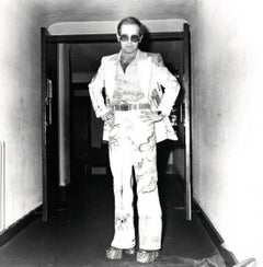 Elton John Posed in Suit Vintage Original Photograph