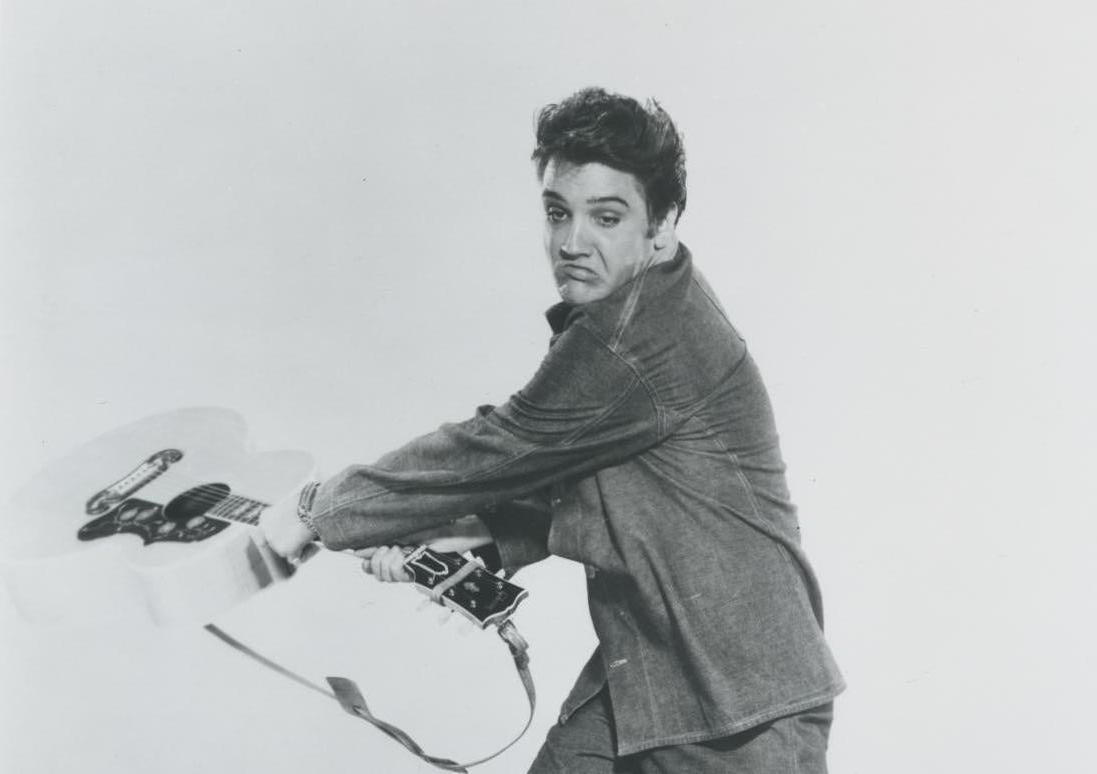 Elvis Presley, portrait - Photograph by Unknown