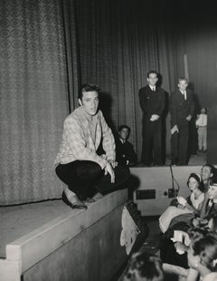 Vintage Elvis Presley: The Young Rock King Fine Art Print