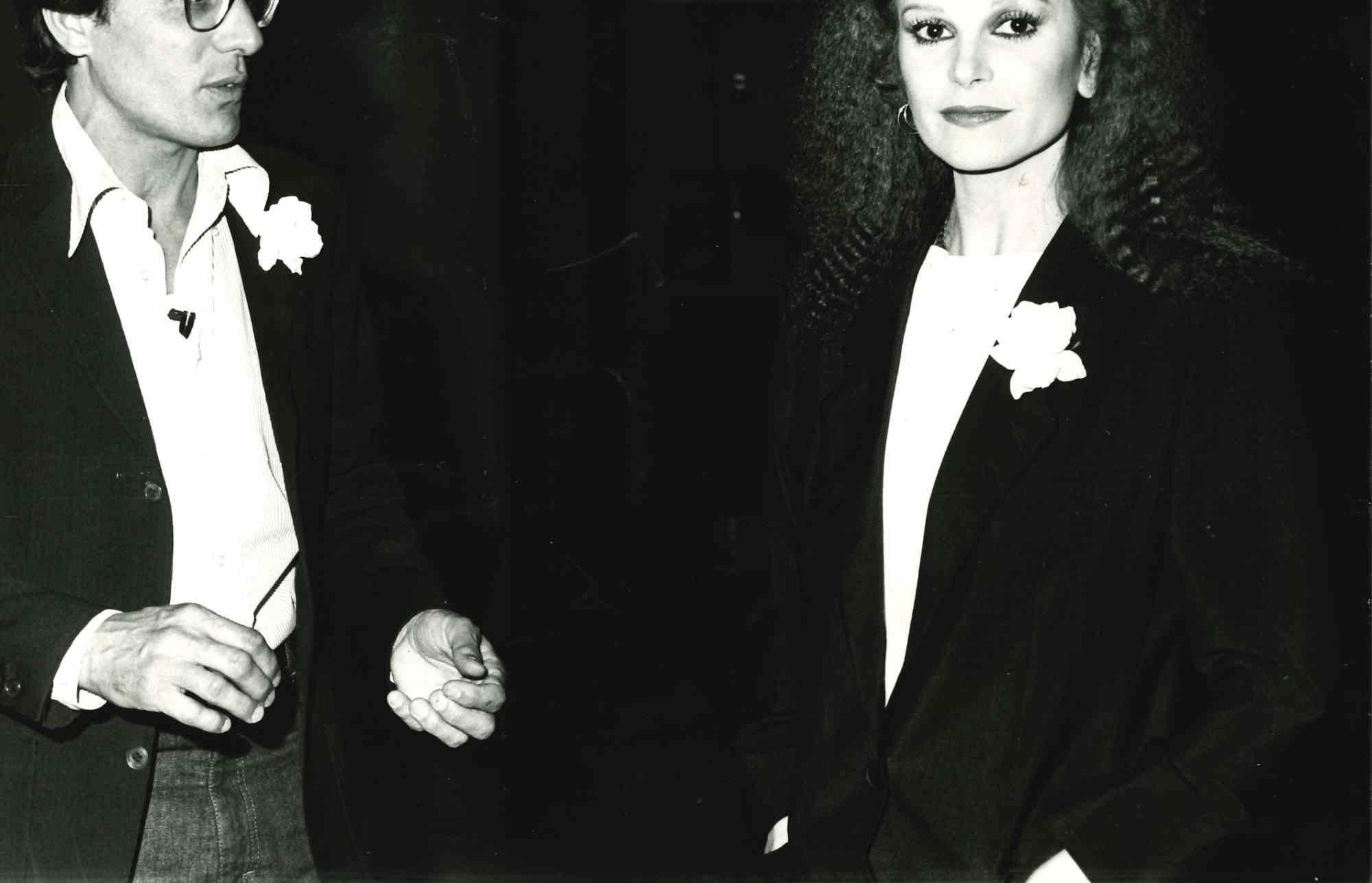 Enzo Jannacci and Milva - Vintage Photograph - 1980s