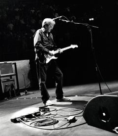 Eric Clapton Playing During Cream Reunion Tour Used Original Photograph