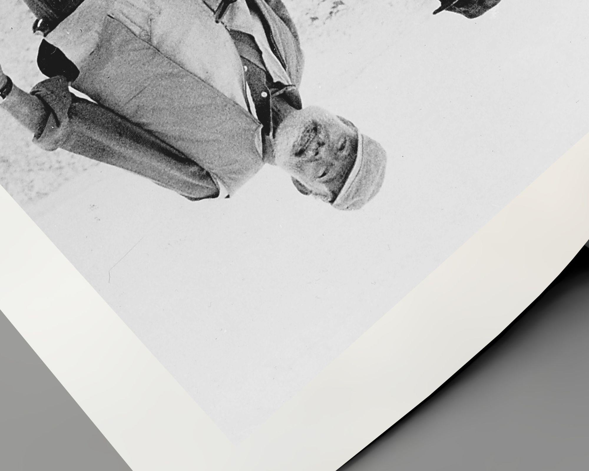 Ernest Hemingway Duck Hunting - Contemporary Photograph by Unknown