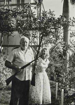 Ernest Hemingway – Vintage-Fotografie – 1950er Jahre