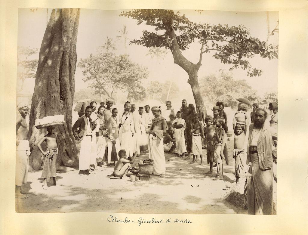 Unknown Figurative Photograph - Ethnographic Photos from Colombo Sri Lanka - Original Albumen Prints - 1890s