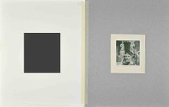 Ex Libris  - Ada Balbi - Woodcut - Mid-20th Century