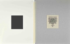 Ex Libris  - Annina Balbi - Woodcut - Mid-20th Century