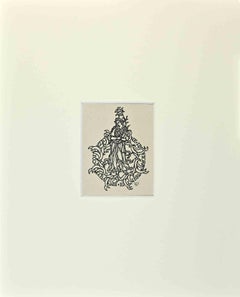 Ex Libris  - Giorgio Balbi - Xilografia - Metà del XX secolo