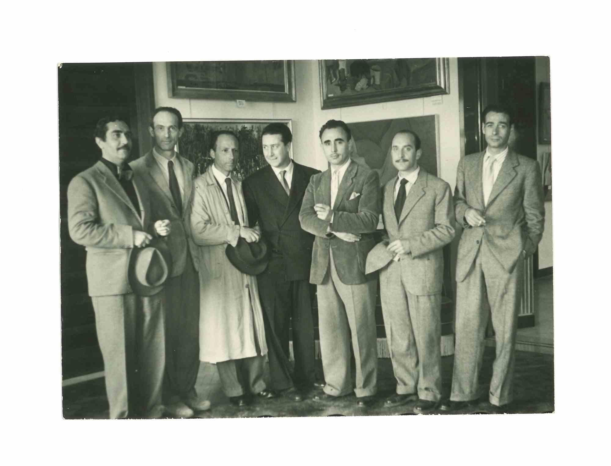 Unknown Figurative Photograph - Exhibition - Culture in Italy  - 1960s
