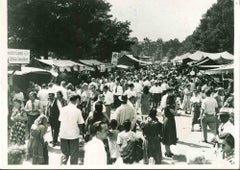 Bauernhofmesse - Amerikanische Vintage-Fotografie - Mitte des 20. Jahrhunderts