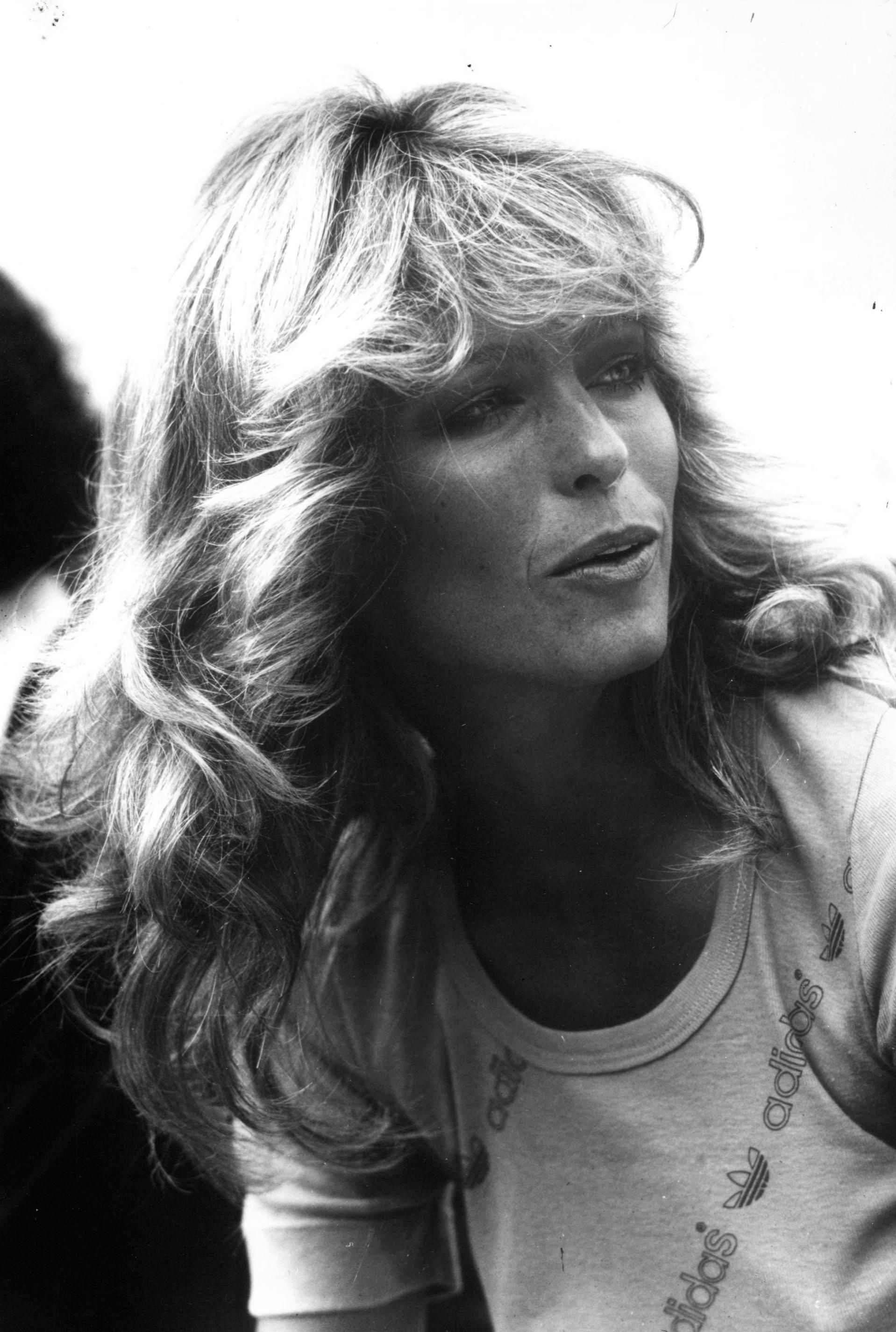 Unknown Black and White Photograph - Farrah Fawcett Candid Vintage Original Photograph