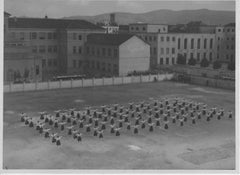 Faszinismus - weibliche Gymnastikübungen - Vintage b/w Foto - 1934 ca.