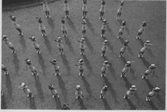 Fascism Period in Italy - Gymnastics in a Stadium - Vintage b/w Photo - 1930