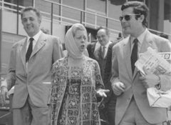 Federico Fellini, Giulietta Masina and Marcello Mastroianni - Photo - 1960s