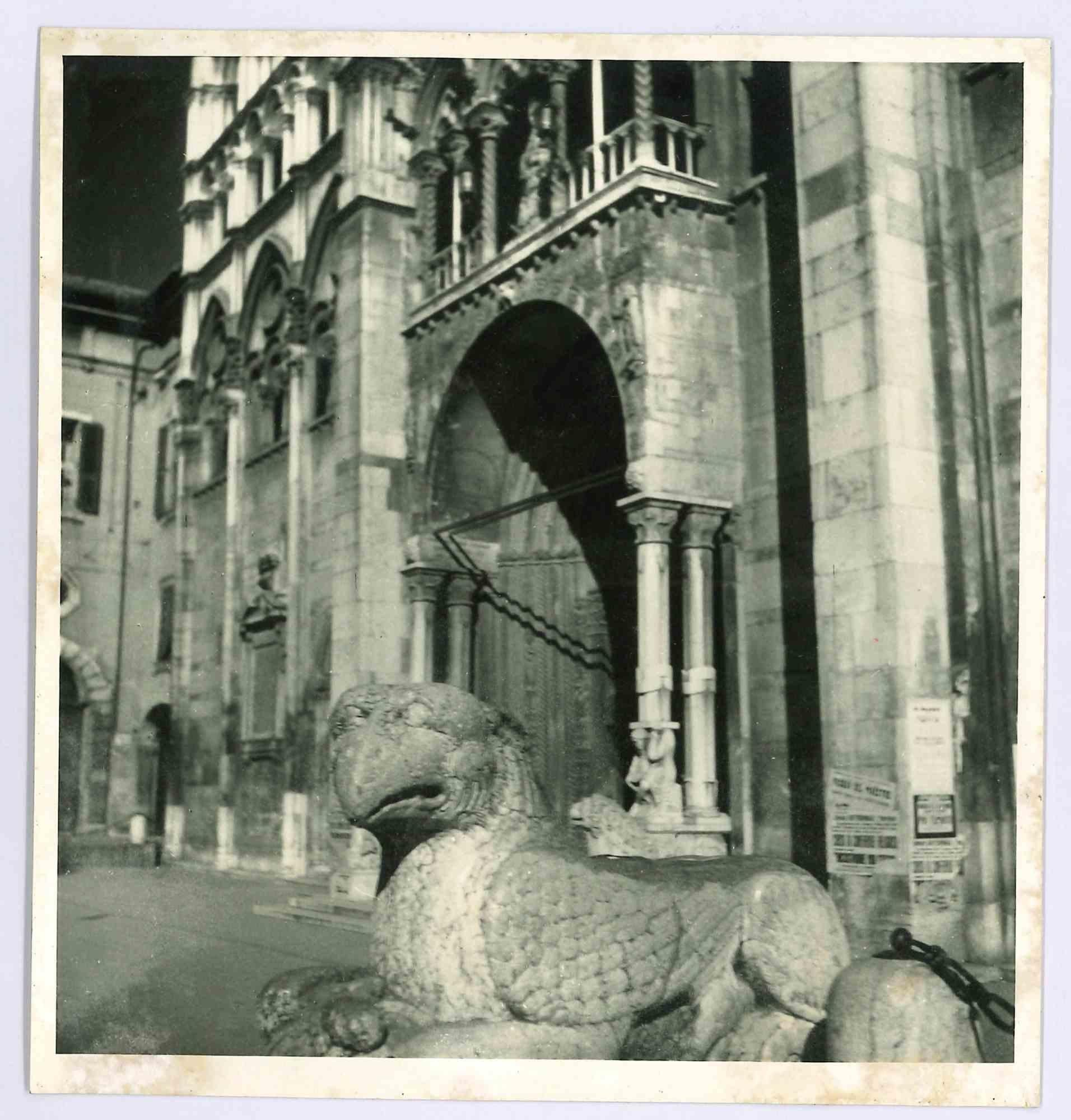 La cathédrale de Ferrara - Photo vintage - Début du 20e siècle